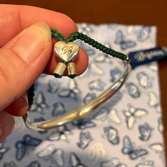 Brighton Silver Bracelet with Green Accents - Picture 3 of 8